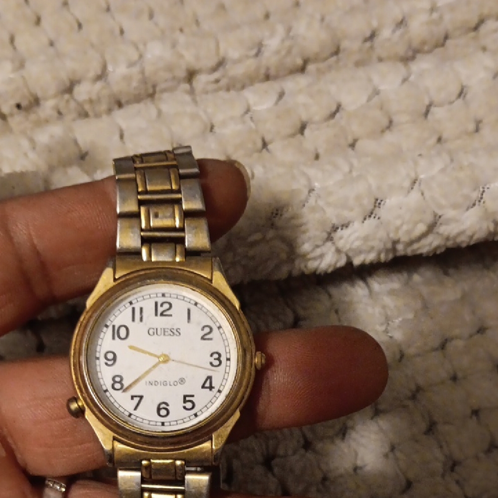 Guess Gold and Silver Watch